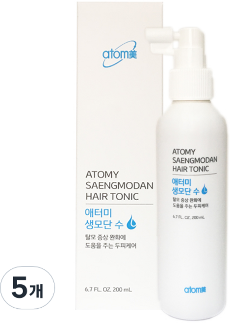 애터미 생모단 수, 200ml, 5개