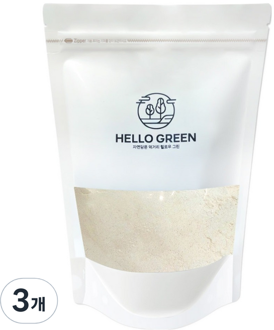 헬로우그린 엠머 밀 파로 분말, 3개, 300g