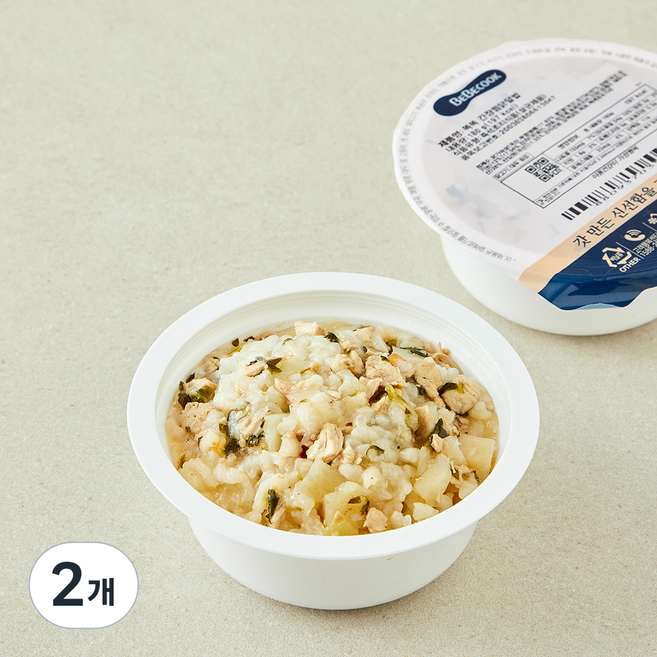 베베쿡 똑똑 간장찜닭덮밥, 180g, 2개