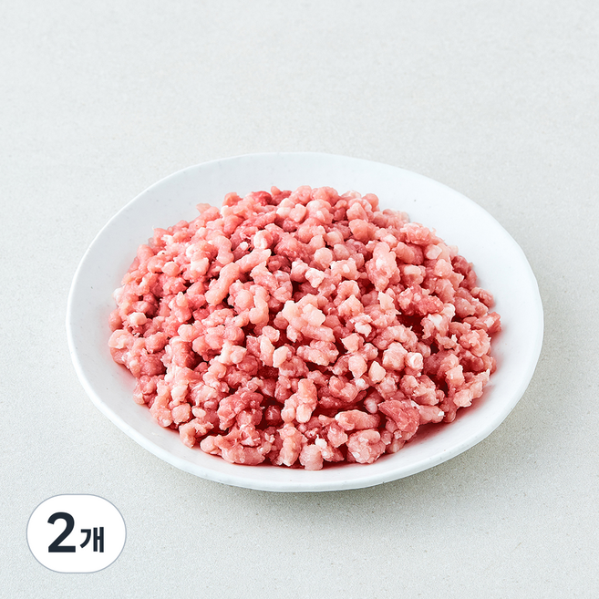 백두대간 한돈 등심 다짐육용 (냉장), 2개, 500g