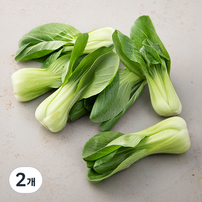 국내산 청경채, 1kg, 2개