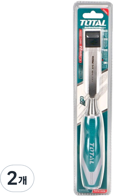 토탈툴스 공구 목공끌 22 x 140 mm THT41226, 2개