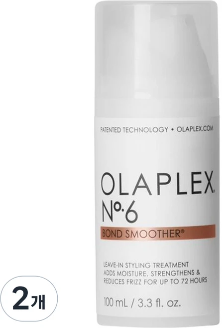 올라플렉스 넘버6 본드 스무더, 100ml, 2개 - 쿠팡