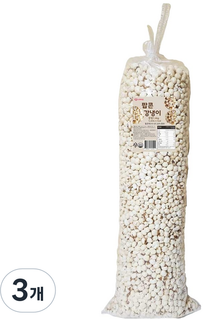 스위트영 팝콘 강냉이, 1.4kg, 3개