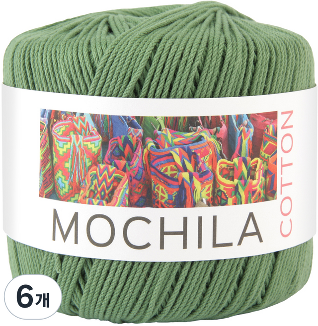 brand yarn 素色針織毛線 6入, 26 Military, 6捲