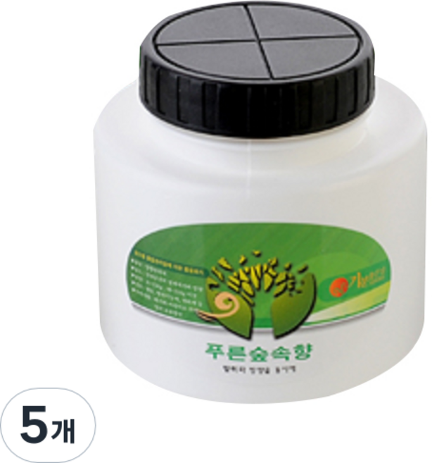 기분좋은날 방향제 자동 분사기 방향제 카트리지 리필 푸른숲속 대, 5개, 240g