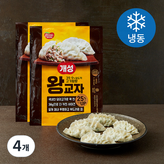 동원 개성 왕교자 (냉동), 494g, 4개