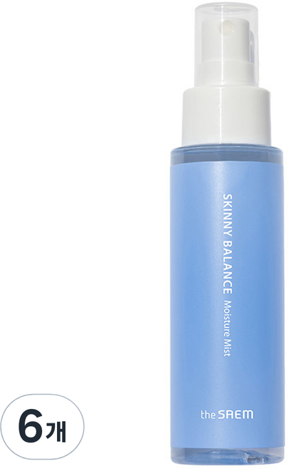 더샘 스키니 밸런스 수분 미스트, 6개, 75ml