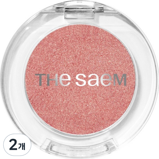 더샘 샘물 싱글 섀도우, CR02 구아바 젤리, 2개