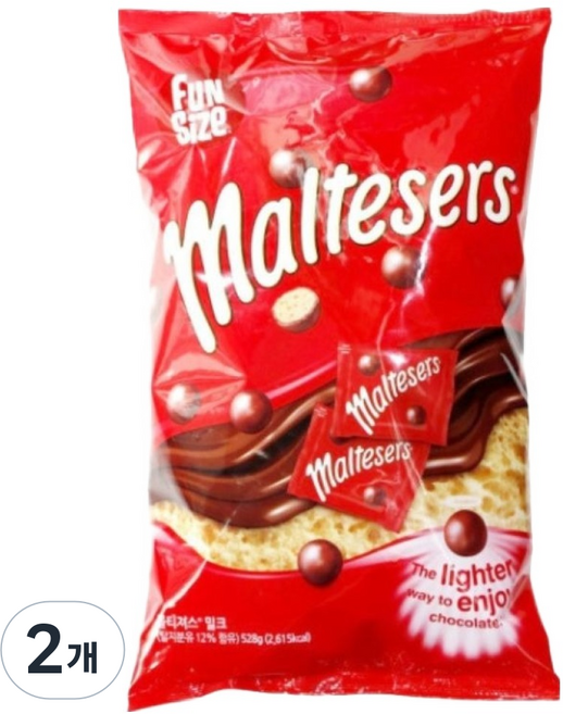 몰티져스 밀크 초콜릿, 528g, 2개