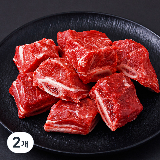 미국산 찜갈비 (냉장), 1000g, 2개