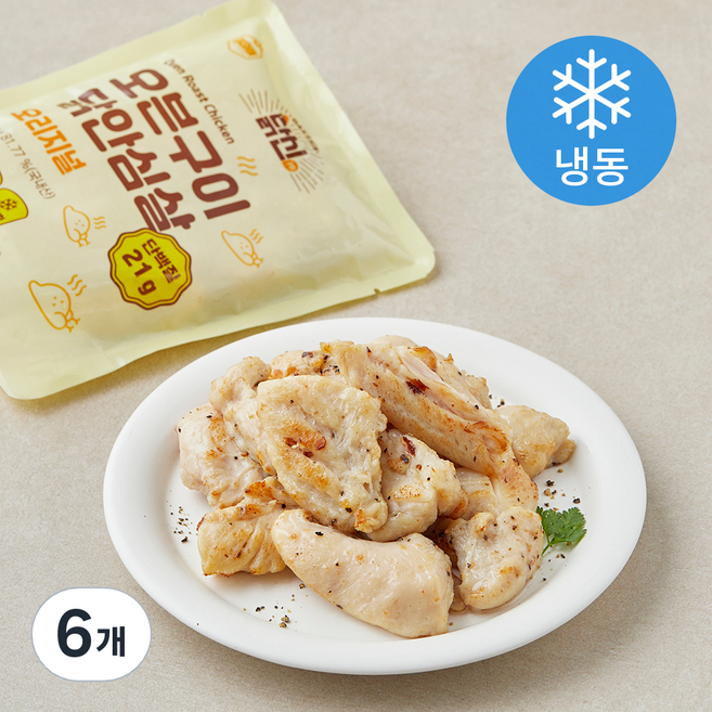 닭신 오븐구이 닭안심살 오리지널 (냉동), 100g, 6개, 1개입