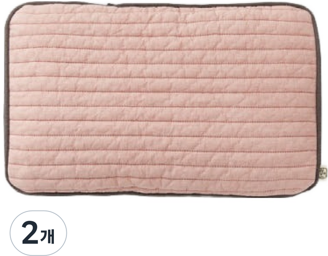현미온미 배 찜질팩 핑크, 2개