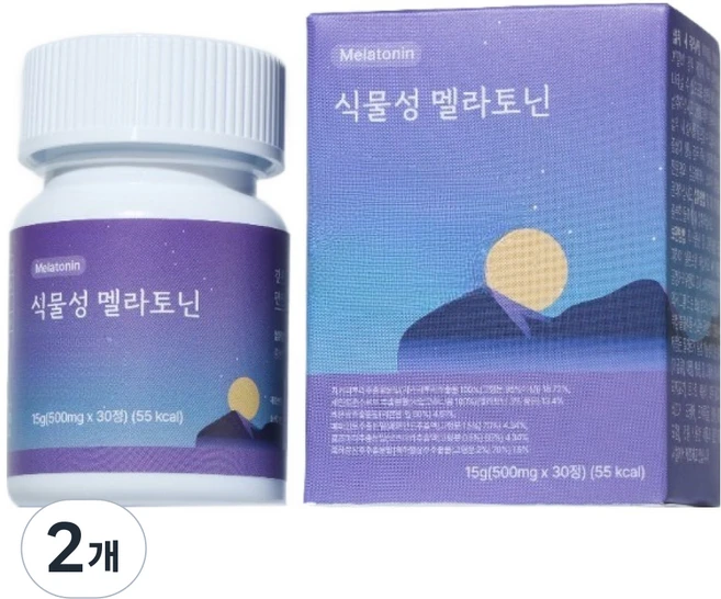 식물성 멜라토닌 30p, 15g, 2개 - 쿠팡