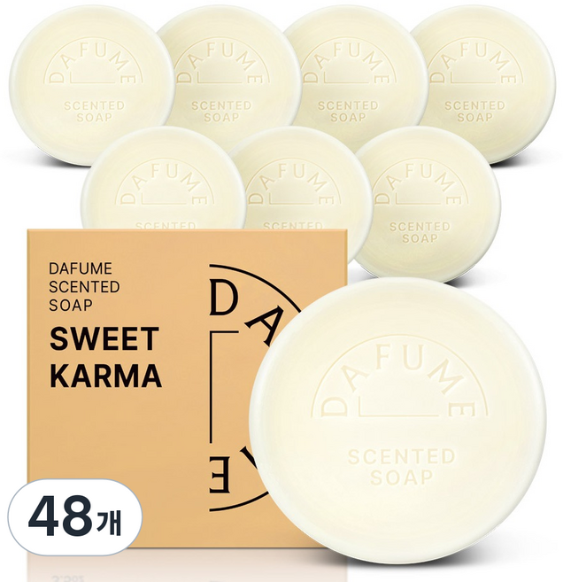 다퓸 바이 코코도르 시그니처 센티드 비누 스윗카마, 100g, 48개
