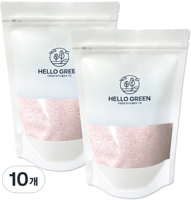 헬로우그린 국내산 수수가루, 10개, 500g