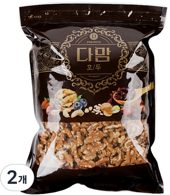 다맘 햇호두, 1kg, 2개
