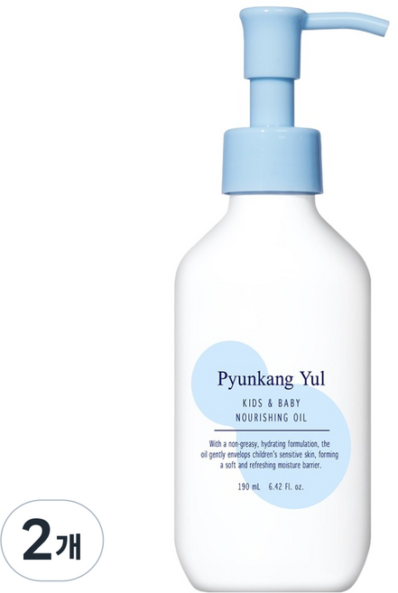 편강율 키즈 앤 베이비 너리싱 오일, 2개, 190ml