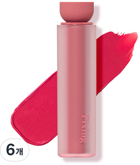 ETUDE 膜幻濾鏡定製唇膏, 01 活潑紅, 3.2克, 6個