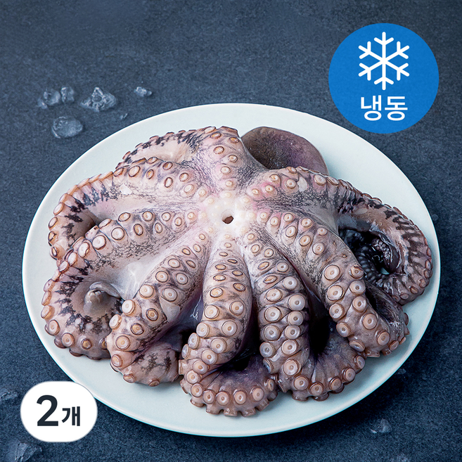비비수산 깨끗하게 손질한 문어 한마리 (냉동), 2개, 700g