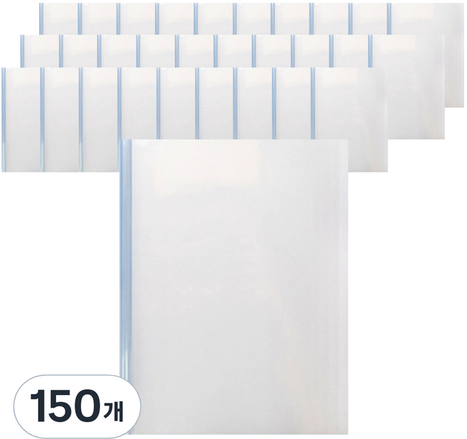 에코에코청운 둥근 쫄대화일 6mm A4, 투명, 150개