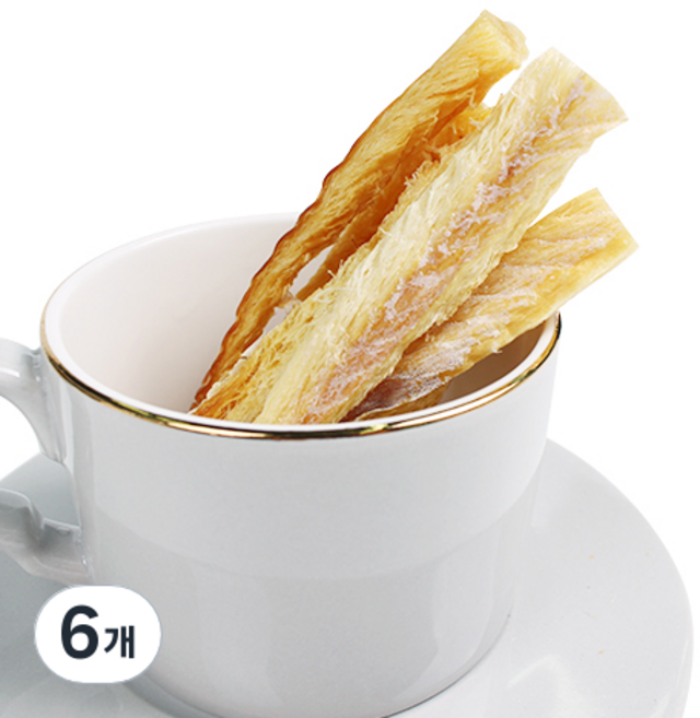 어글어글 무염 황태채 강아지 건조 간식 40g, 황태, 6개