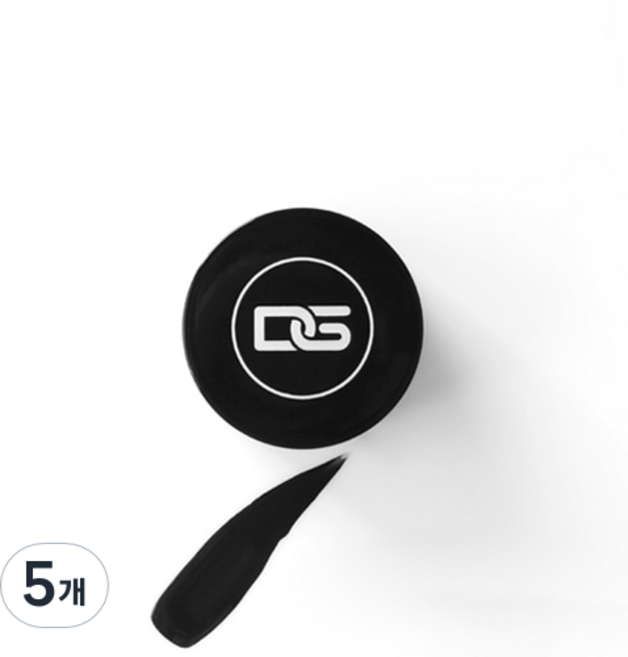 DG 지니페인팅젤, 리얼블랙 PJ008, 5개, 3g