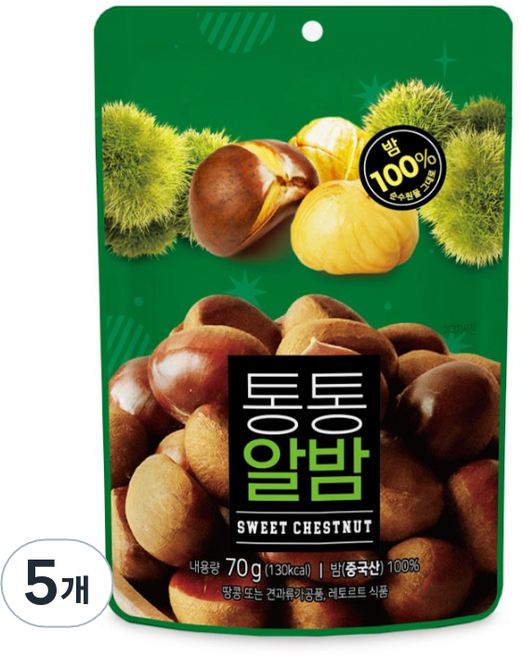 Nutree 飽滿栗子, 70g, 5個