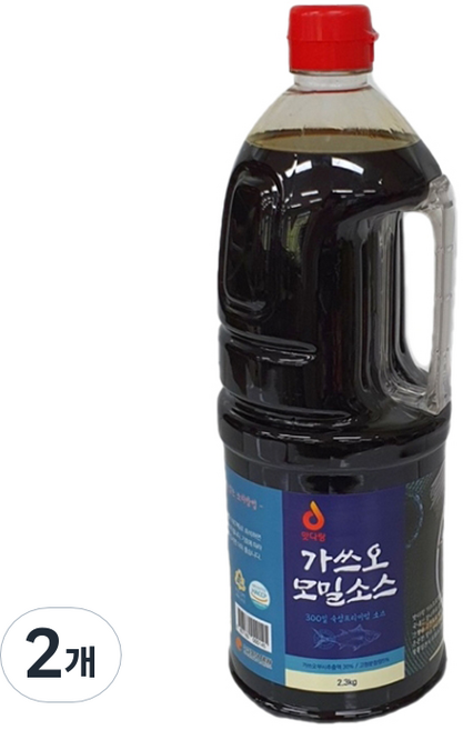 대왕 가쓰오 모밀소스, 2개, 2.3kg