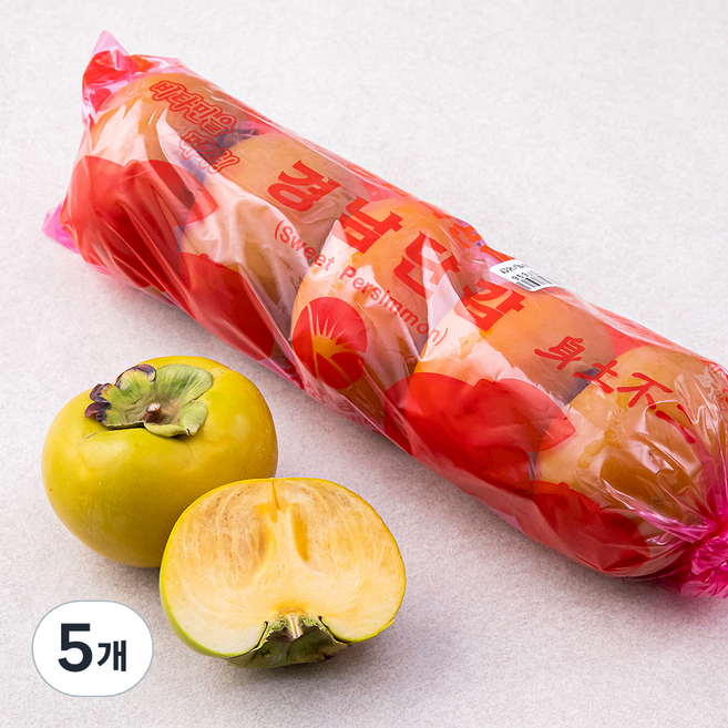 유명산지 경남단감 소과 5입, 800g, 5개