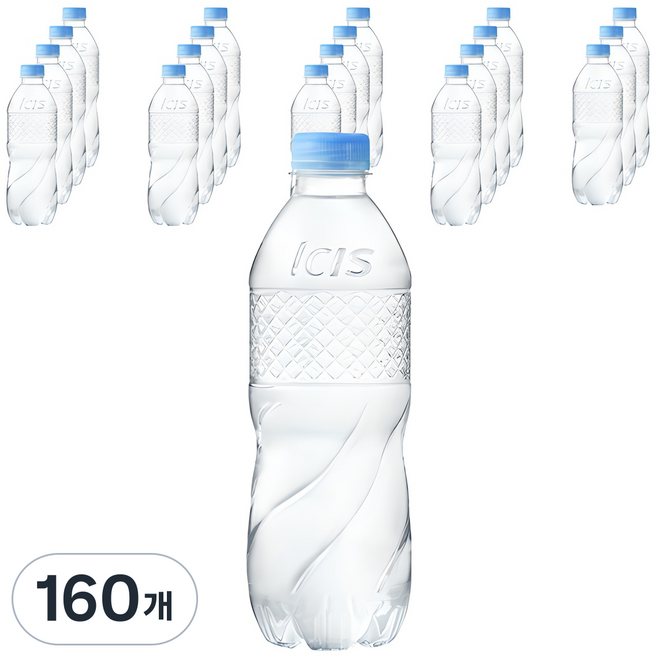 아이시스 초경량 무라벨, 500ml, 160개