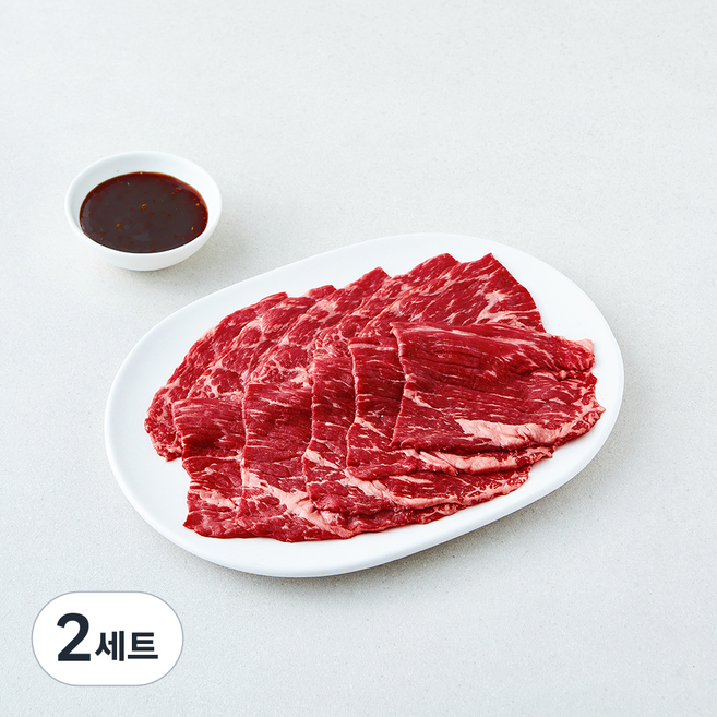 와규 바로구이 400g + 바로구이 소스 80g 세트 (냉장), 2세트