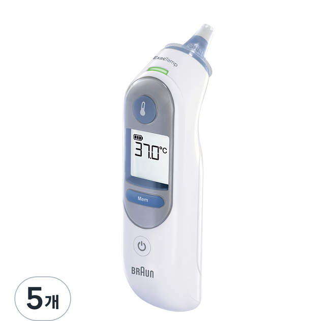 BRAUN 귀적외선 체온계 IRT6510, 5개