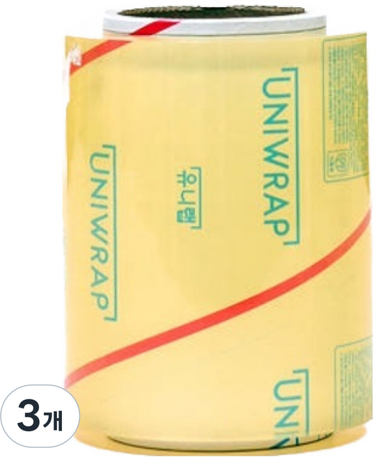 유니랩 업소용 랩, 500m, 3개