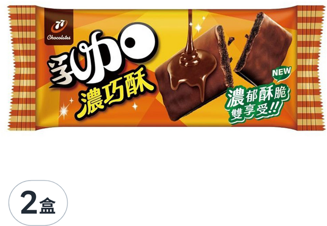 77 乳加 濃巧酥, 470g, 2盒