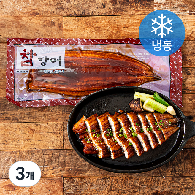 참 민물장어 양념구이 (냉동), 334g, 3개