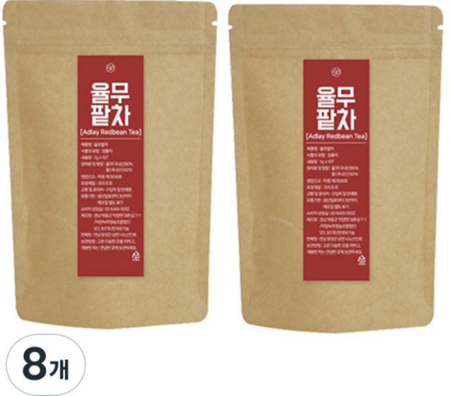 율무팥차, 1g, 10개입, 8개