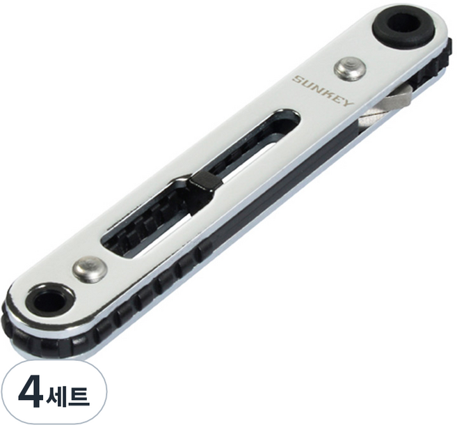 썬키 스트레이트 미니 라쳇 드라이버 세트 SMR-9S, 4세트