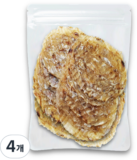 바다모아 참 쥐포, 300g(중), 4개