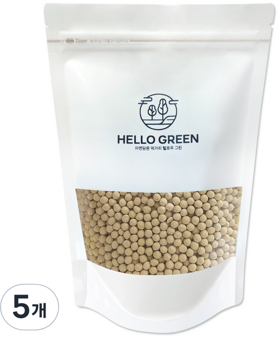 헬로우그린 벌나무 환, 5개, 200g