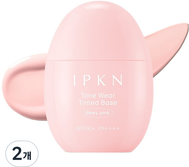 입큰 톤웨어 틴티드 메이크업 베이스 40ml, 2개, 듀이핑크