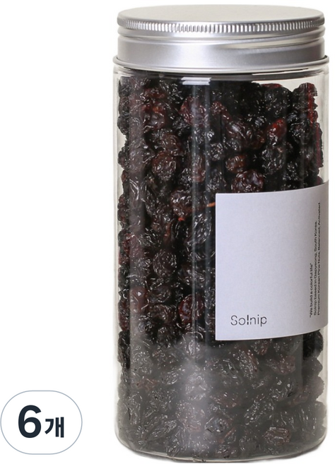 Solnip 火焰葡萄乾, 6個, 430g