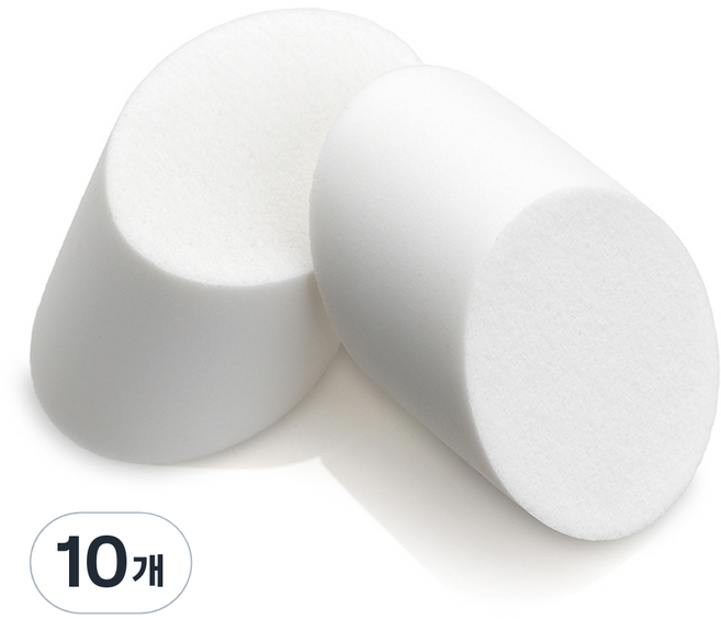 더페이스샵 데일리 뷰티툴즈 가래떡 퍼프, 10개