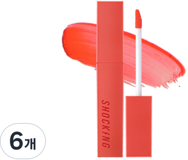 토니모리 더쇼킹 립블러 틴트, 2 러브어페어, 6개