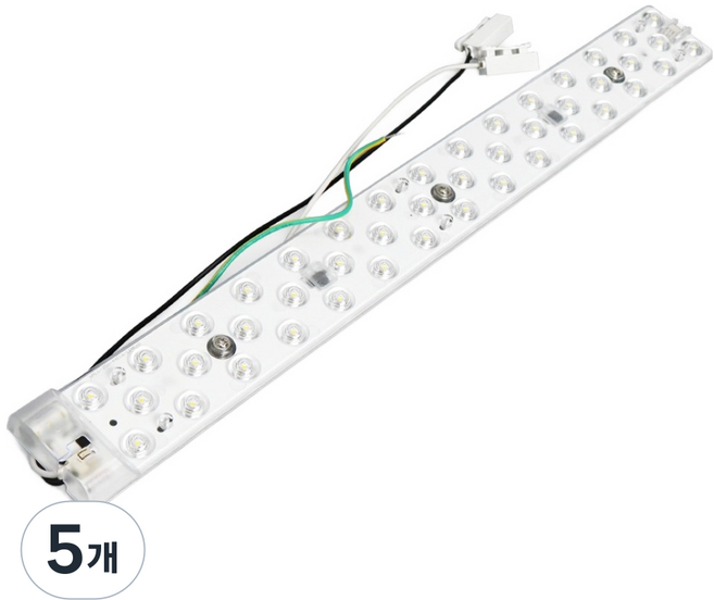 Blooming LM LED模組 25W 替代36W FPL 改裝客廳廚房螢光燈, 5個, 燈泡色