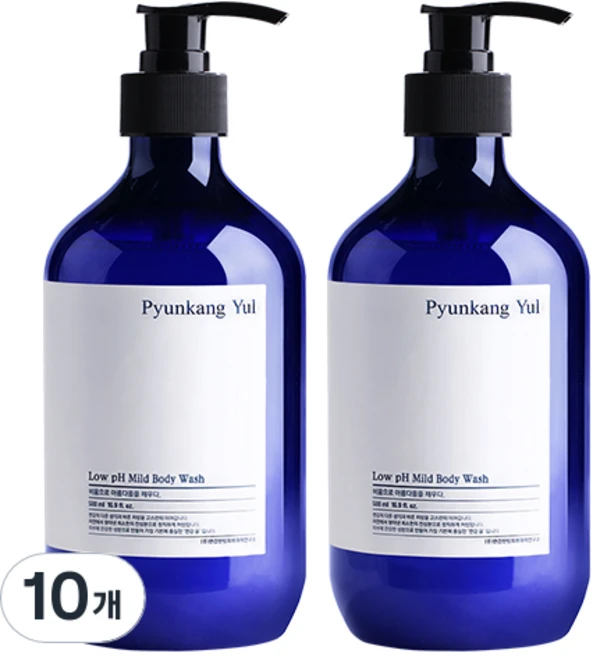 편강율 약산성 마일드 바디워시, 500ml, 10개 - 쿠팡