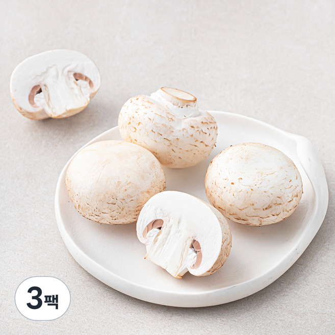 GAP 한끼 양송이버섯, 80g, 3팩