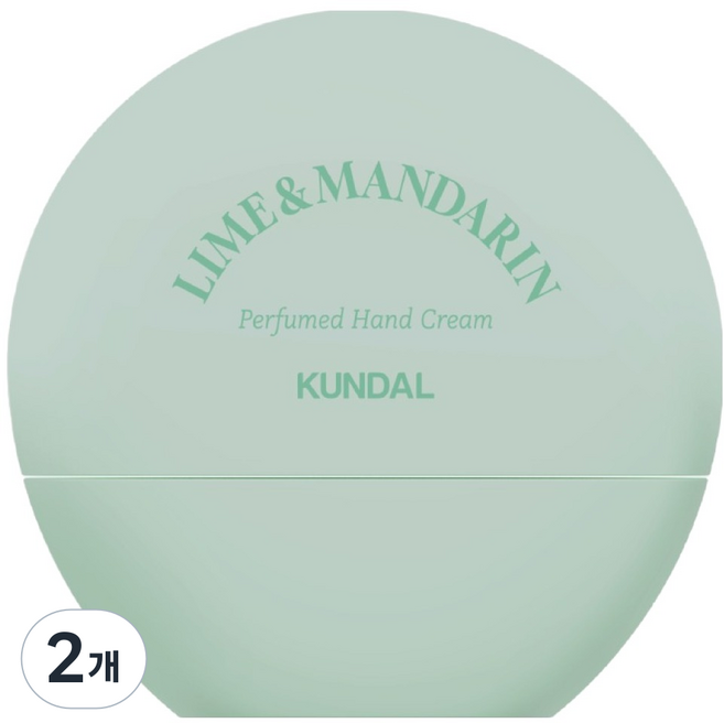 KUNDAL 昆黛爾 經典香氛護手霜 青檸與柑橘香, 2個, 40ml