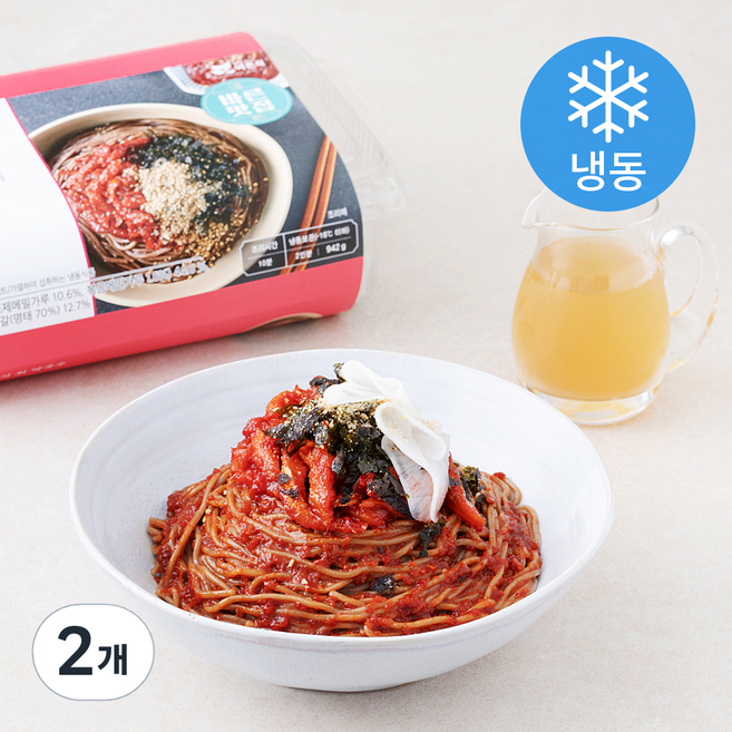 바른식 속초식 회 막국수 (냉동), 942g, 2개