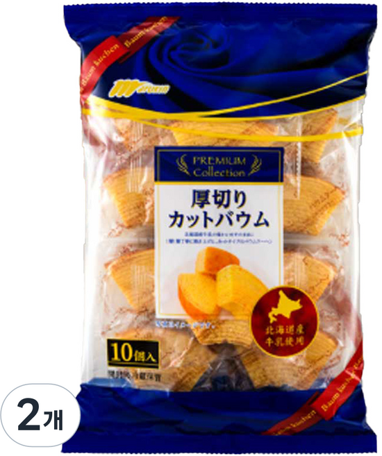 마루킨 아츠기리 커트 바움쿠헨, 2개, 200g